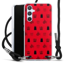 Carry Case Stoff schwarz/silber