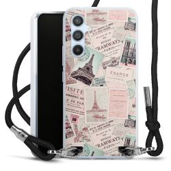 Carry Case Transparent Fabric black/silver