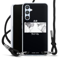 Carry Case Transparent Fabric black/silver