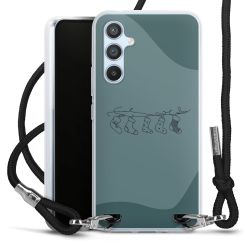 Carry Case Fabric black/silver