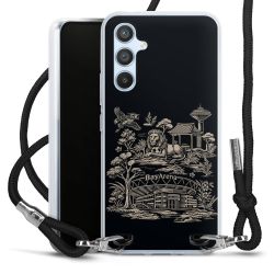 Carry Case Stoff schwarz/silber