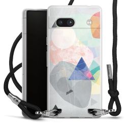 Carry Case Transparent Fabric black/silver