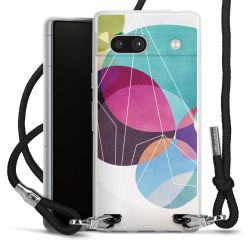 Carry Case Transparent Fabric black/silver