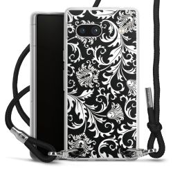 Carry Case Transparent Fabric black/silver