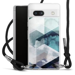 Carry Case Transparent Fabric black/silver