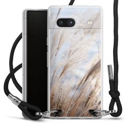 Carry Case Transparent Fabric black/silver