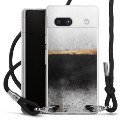 Carry Case Transparent Fabric black/silver