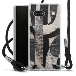 Carry Case Transparent Fabric black/silver