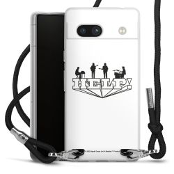 Carry Case Transparent Fabric black/silver