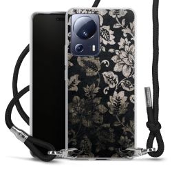 Carry Case Transparent Fabric black/silver