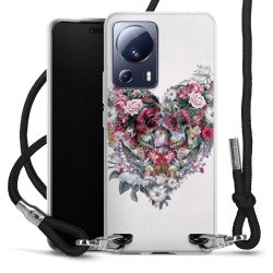 Carry Case Transparent Fabric black/silver