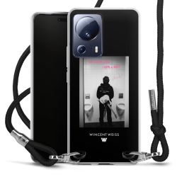 Carry Case Stoff schwarz/silber