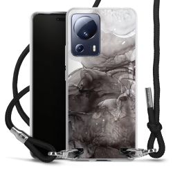 Carry Case Transparent Fabric black/silver