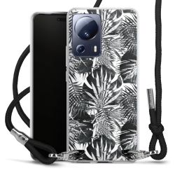 Carry Case Transparent Fabric black/silver