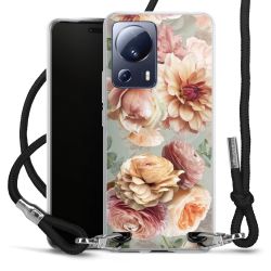 Carry Case Transparent Fabric black/silver