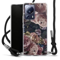 Carry Case Transparent Fabric black/silver