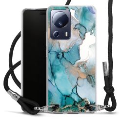 Carry Case Transparent Fabric black/silver