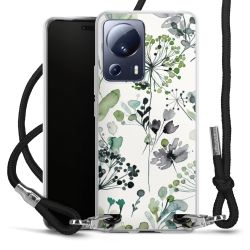 Carry Case Transparent Fabric black/silver