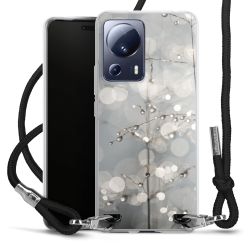 Carry Case Transparent Fabric black/silver