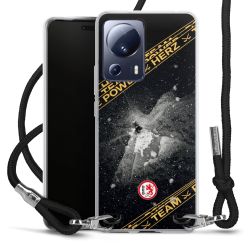 Carry Case Stoff schwarz/silber