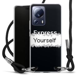 Carry Case Fabric black/silver