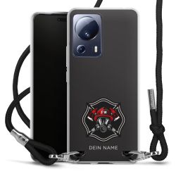 Carry Case Stoff schwarz/silber