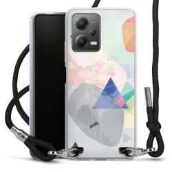 Carry Case Transparent Fabric black/silver