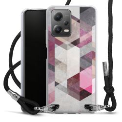 Carry Case Transparent Fabric black/silver