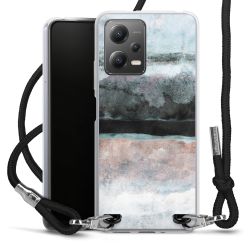 Carry Case Transparent Fabric black/silver