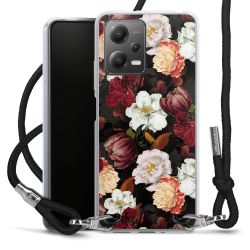 Carry Case Transparent Fabric black/silver