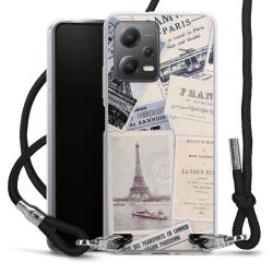 Carry Case Transparent Fabric black/silver