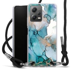 Carry Case Transparent Fabric black/silver