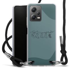 Carry Case Fabric black/silver