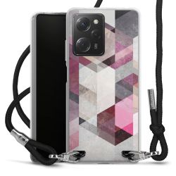 Carry Case Transparent Fabric black/silver