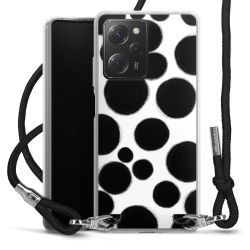 Carry Case Transparent Fabric black/silver