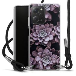 Carry Case Transparent Fabric black/silver