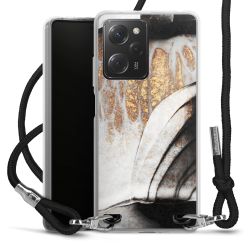 Carry Case Transparent Fabric black/silver