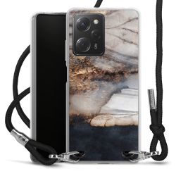 Carry Case Transparent Fabric black/silver