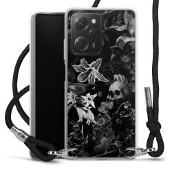 Carry Case Transparent Fabric black/silver