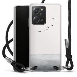 Carry Case Transparent Fabric black/silver