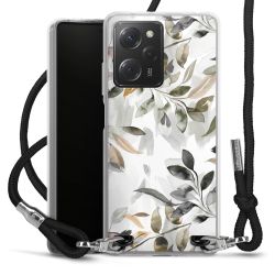 Carry Case Transparent Fabric black/silver