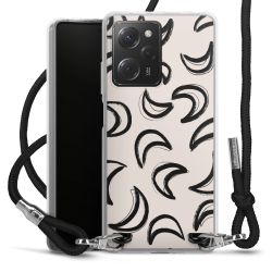 Carry Case Transparent Fabric black/silver