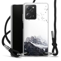 Carry Case Transparent Fabric black/silver