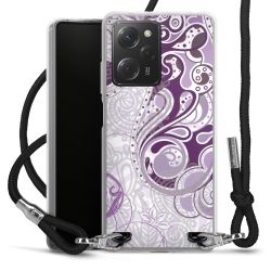 Carry Case Transparent Fabric black/silver