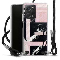 Carry Case Transparent Fabric black/silver