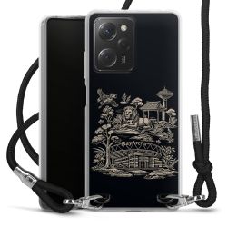 Carry Case Stoff schwarz/silber