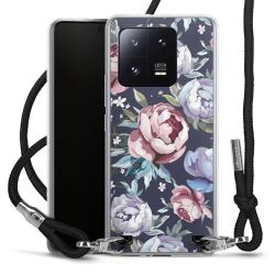 Carry Case Transparent Fabric black/silver