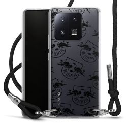 Carry Case Transparent Fabric black/silver