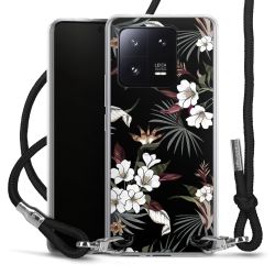 Carry Case Transparent Fabric black/silver