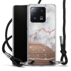 Carry Case Transparent Fabric black/silver